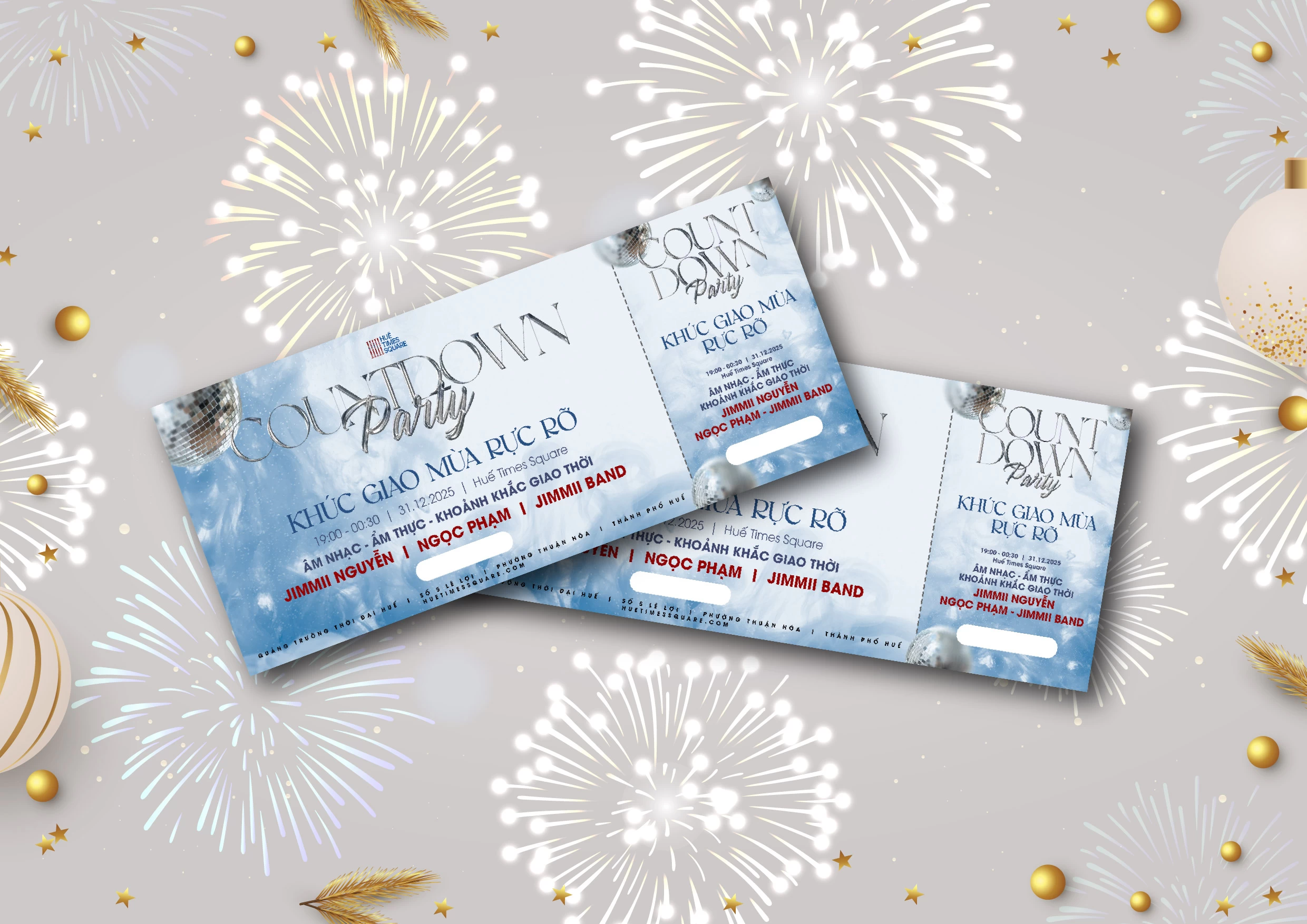 THÔNG TIN VÉ COUNTDOWN PARTY 2026