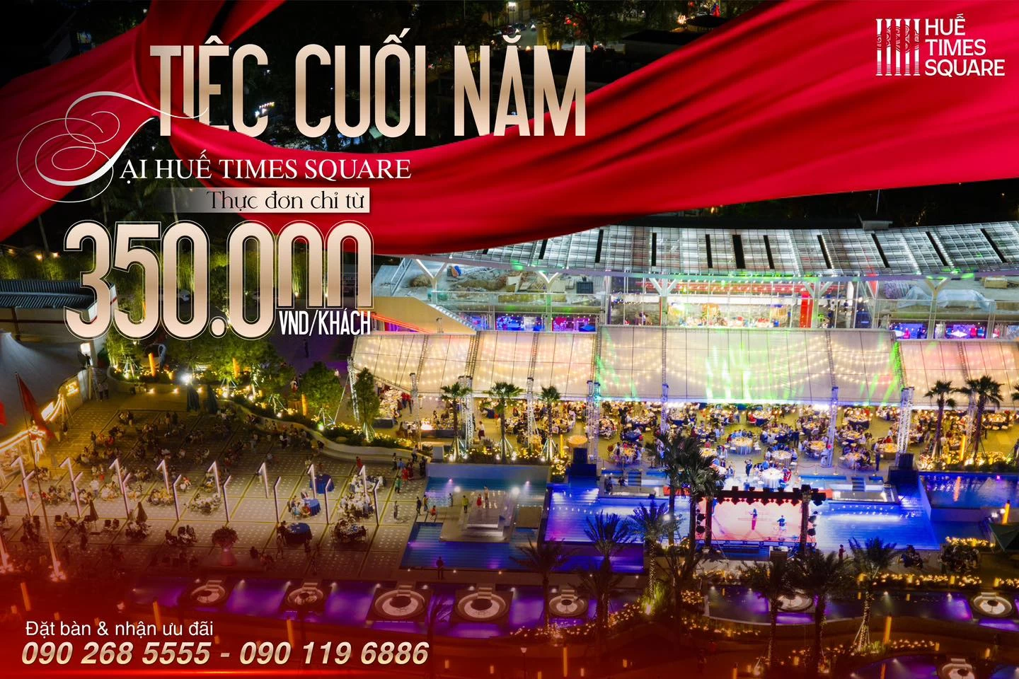 TIỆC CUỐI NĂM TẠI HUẾ TIMES SQUARE