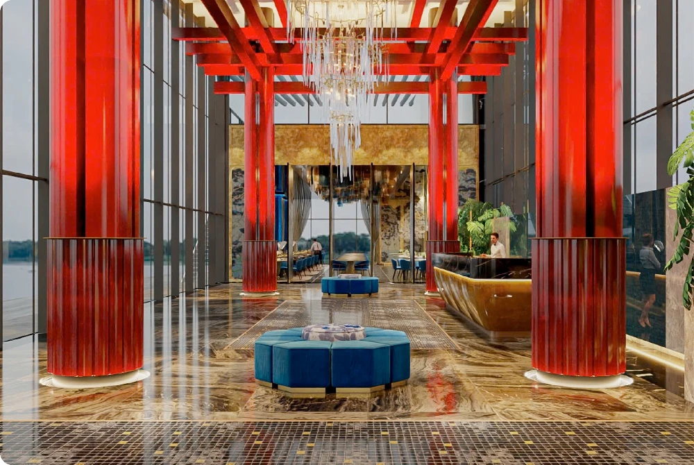 Stage Center - Khu nhà kết nối